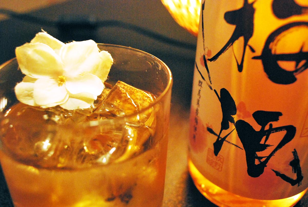 大盃の梅酒　【牧野酒造】
